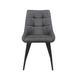 Dansk Eetkamerstoel - Antraciet Microfiber