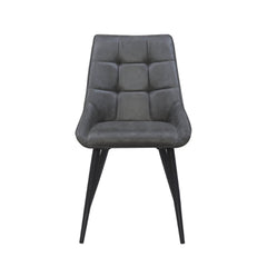 Dansk Eetkamerstoel - Antraciet Microfiber