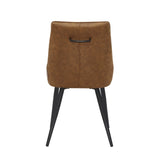 Dansk Eetkamerstoel - Cognac Microfiber