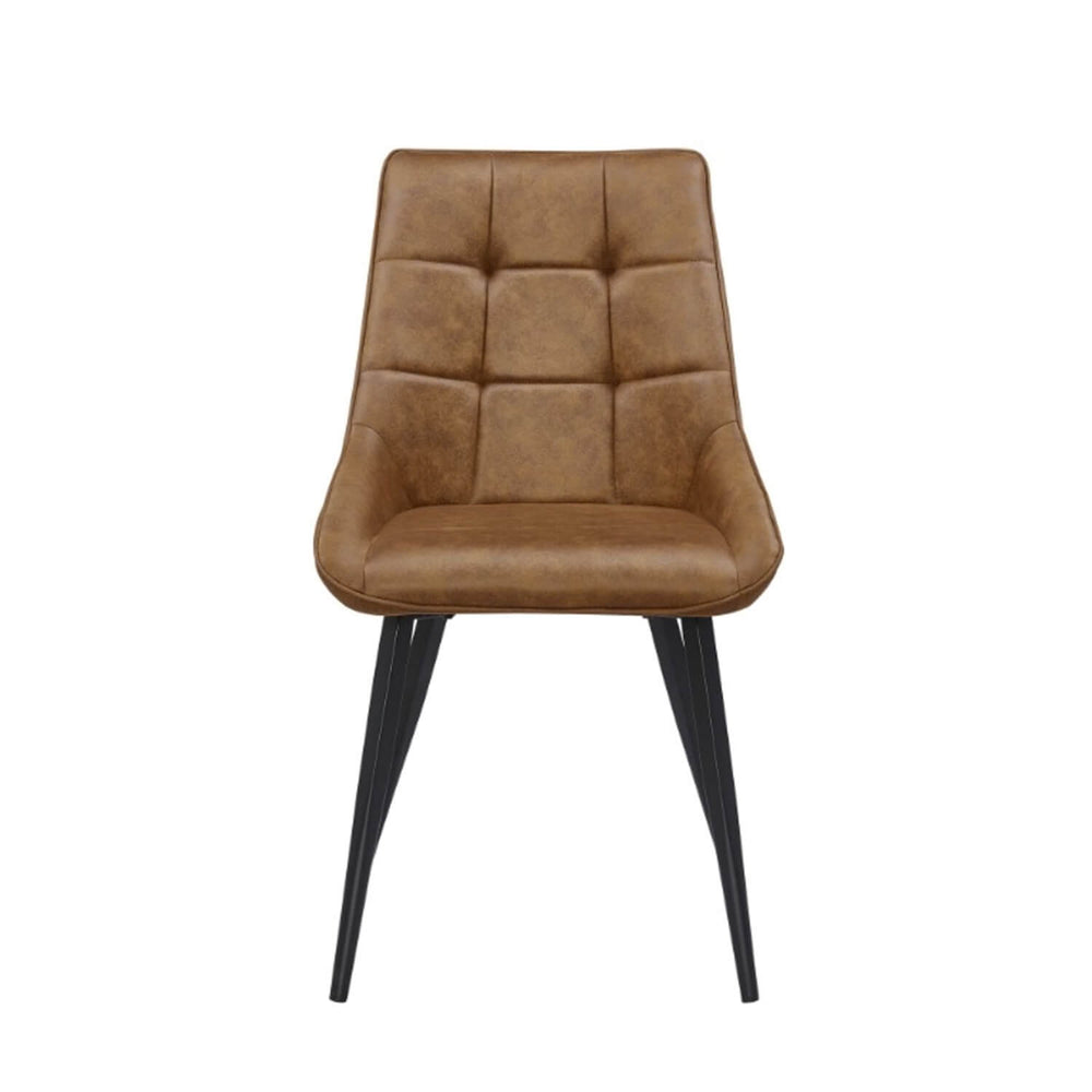 Dansk Eetkamerstoel - Cognac Microvezel