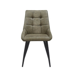Dansk Dining Chair - Green Microfiber