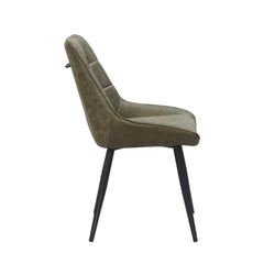 Dansk Dining Chair - Green Microfiber