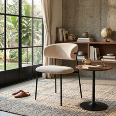 Daria Dining Chair - Taupe Linen