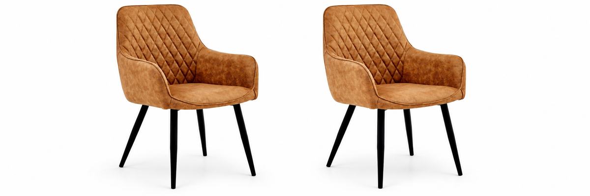 Eetkamerstoelen set van 2