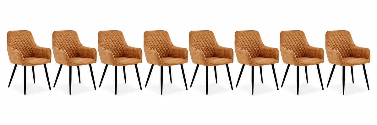 Eetkamerstoelen set van 8