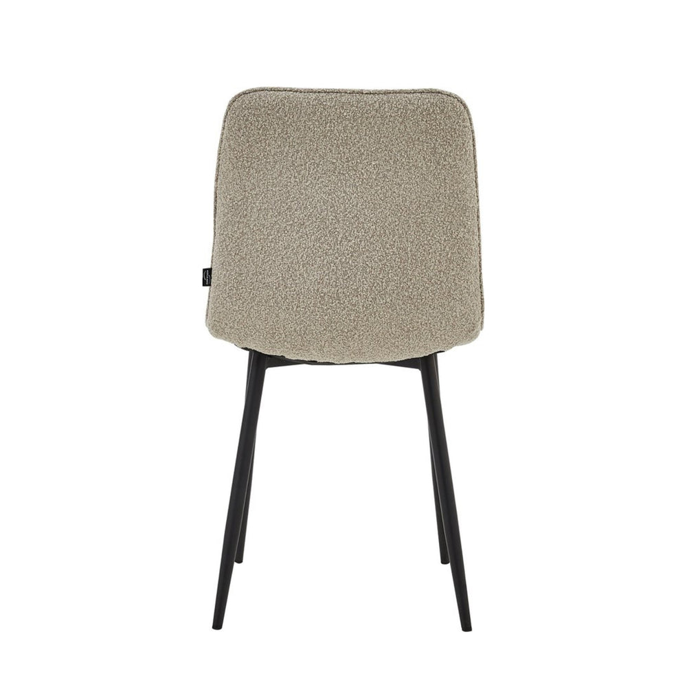 Chaise de salle à manger Ela - Bouclé Beige