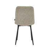 Chaise de salle à manger Ela - Bouclé Beige