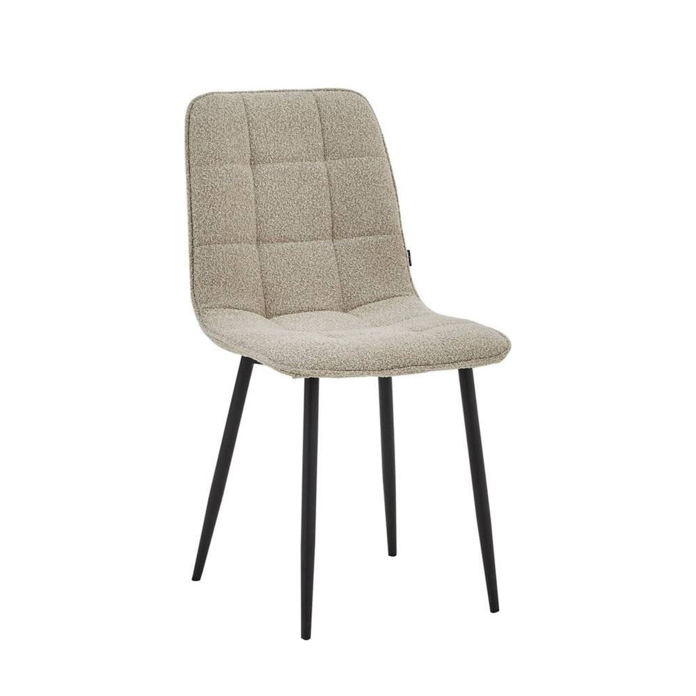 Chaise de salle à manger Ela - Bouclé Beige