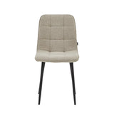 Chaise de salle à manger Ela - Bouclé Beige