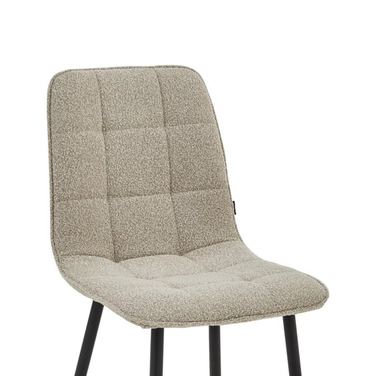 Chaise de salle à manger Ela - Bouclé Beige