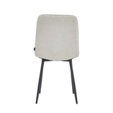 Chaise de Salle à Manger Ela - Lin Beige
