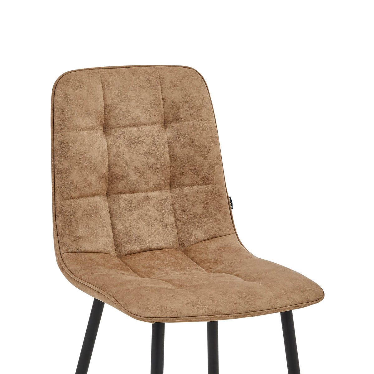 Chaise de salle à manger Ela - Microfibre beige