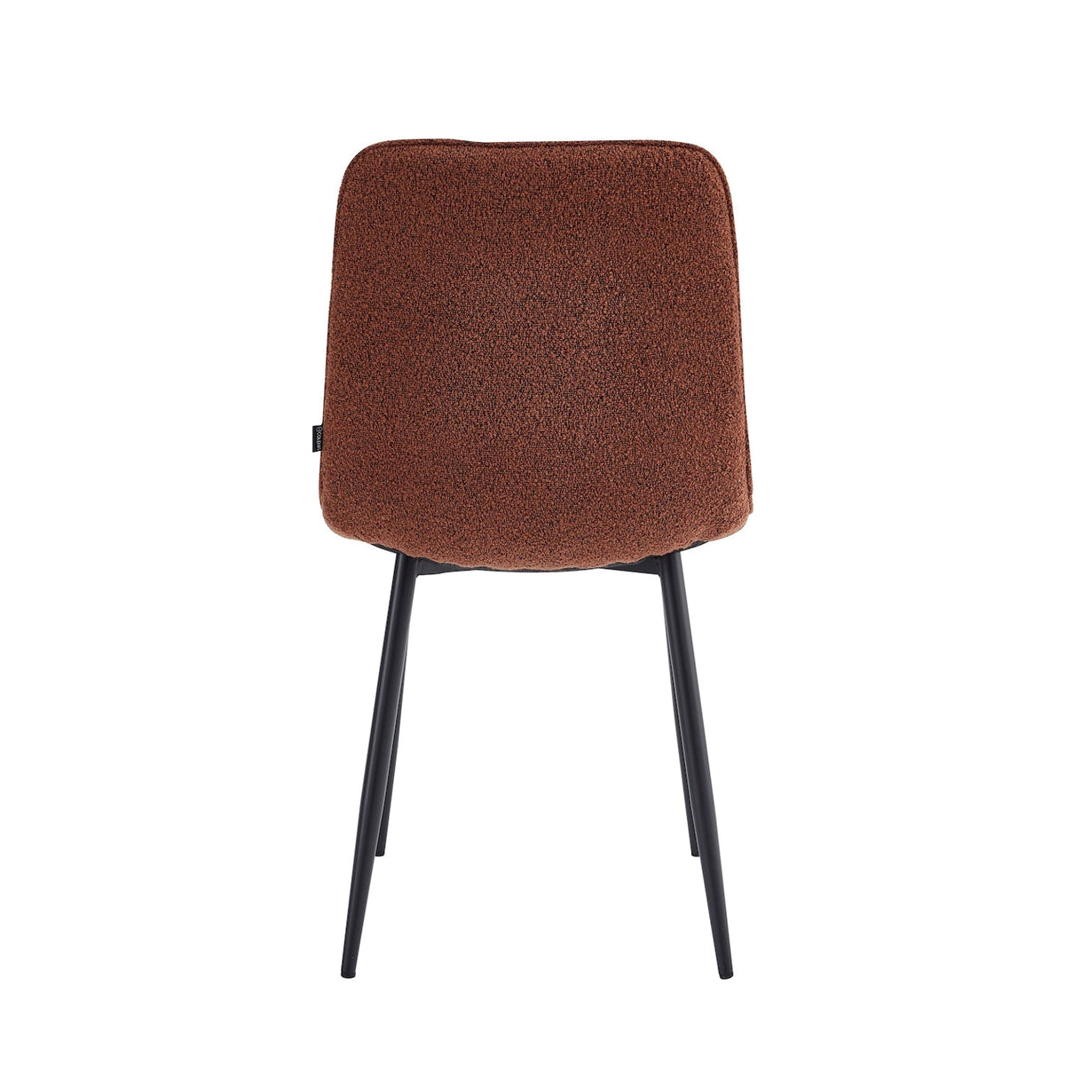 Ela Dining Chair - Bordeaux Bouclé