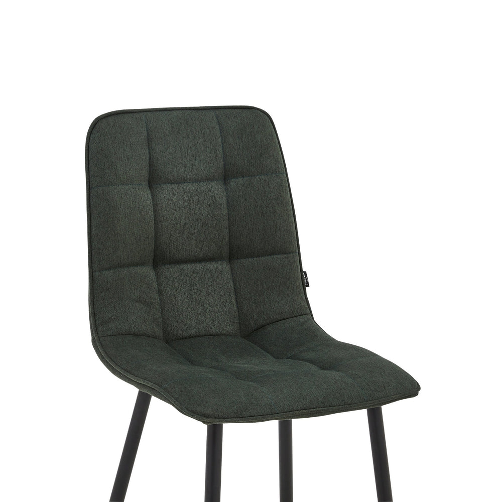 Chaise de salle à manger Ela - Lin Vert NEA78