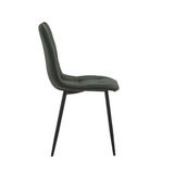 Chaise de salle à manger Ela - Lin Vert NEA78