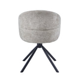 Elena Eetkamerstoel - Taupe Chenille