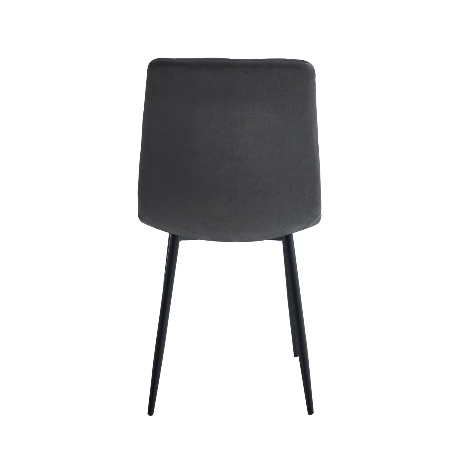 Eline Eetkamerstoel - Antraciet Microfiber