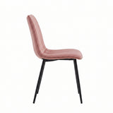 Eline Dining Chair - Pink Velvet