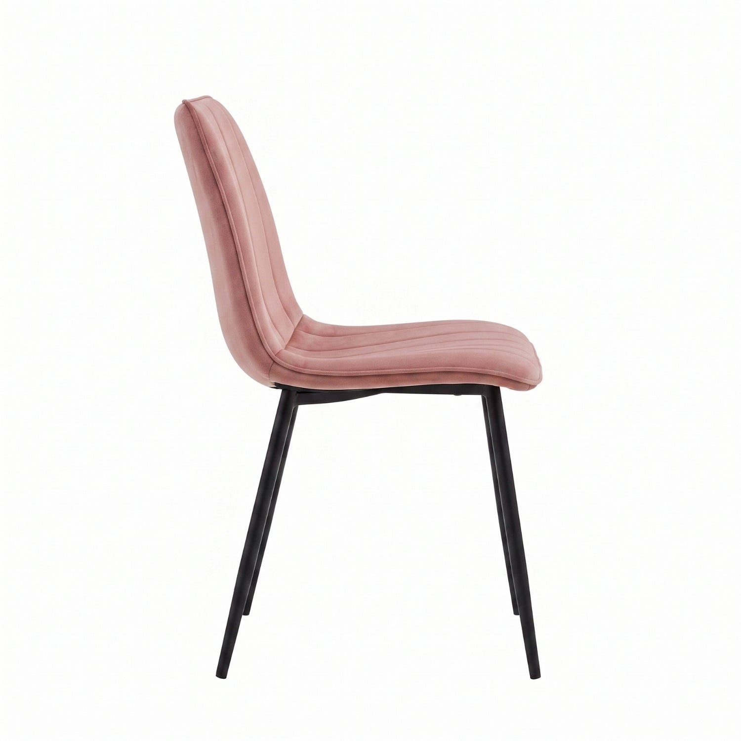 Eline Dining Chair - Pink Velvet