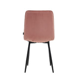 Eline Dining Chair - Pink Velvet
