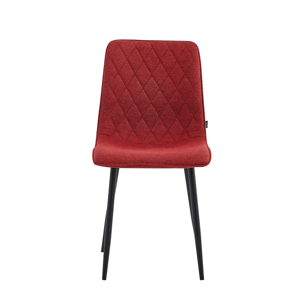 Chaise de salle à manger Elise - Lin Bordeaux