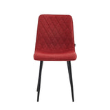 Chaise de salle à manger Elise - Lin Bordeaux