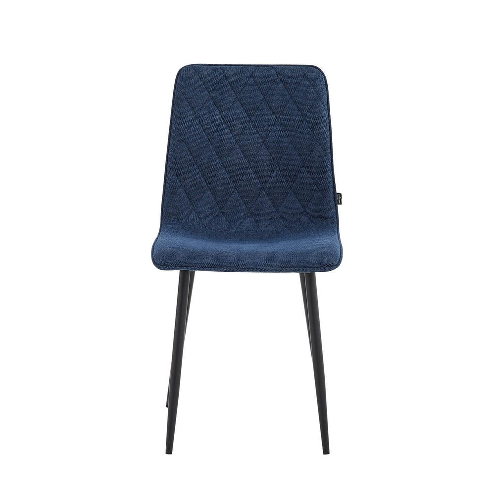 Chaise de salle à manger Elise - Lin turquoise