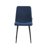 Chaise de salle à manger Elise - Lin turquoise