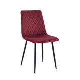 Elise Eetkamerstoel - Bordeaux Velvet