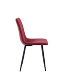 Elise Eetkamerstoel - Bordeaux Velvet