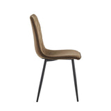 Elise Eetkamerstoel - Bruin Velvet