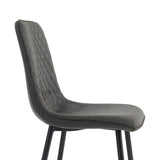 Elise Eetkamerstoel - Grijs Microvezel