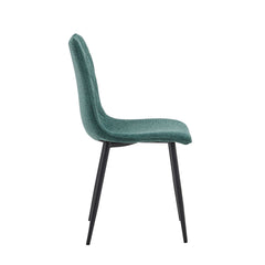 Elise Dining Chair - Green Linen