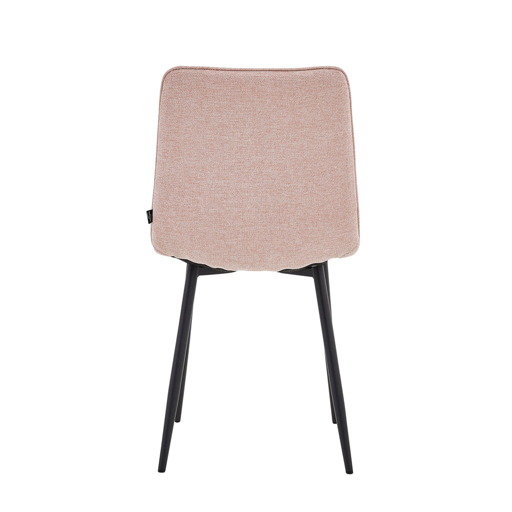 Elise Dining Chair - Pink Linen