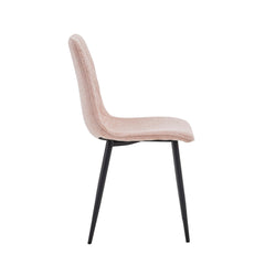 Elise Dining Chair - Pink Linen
