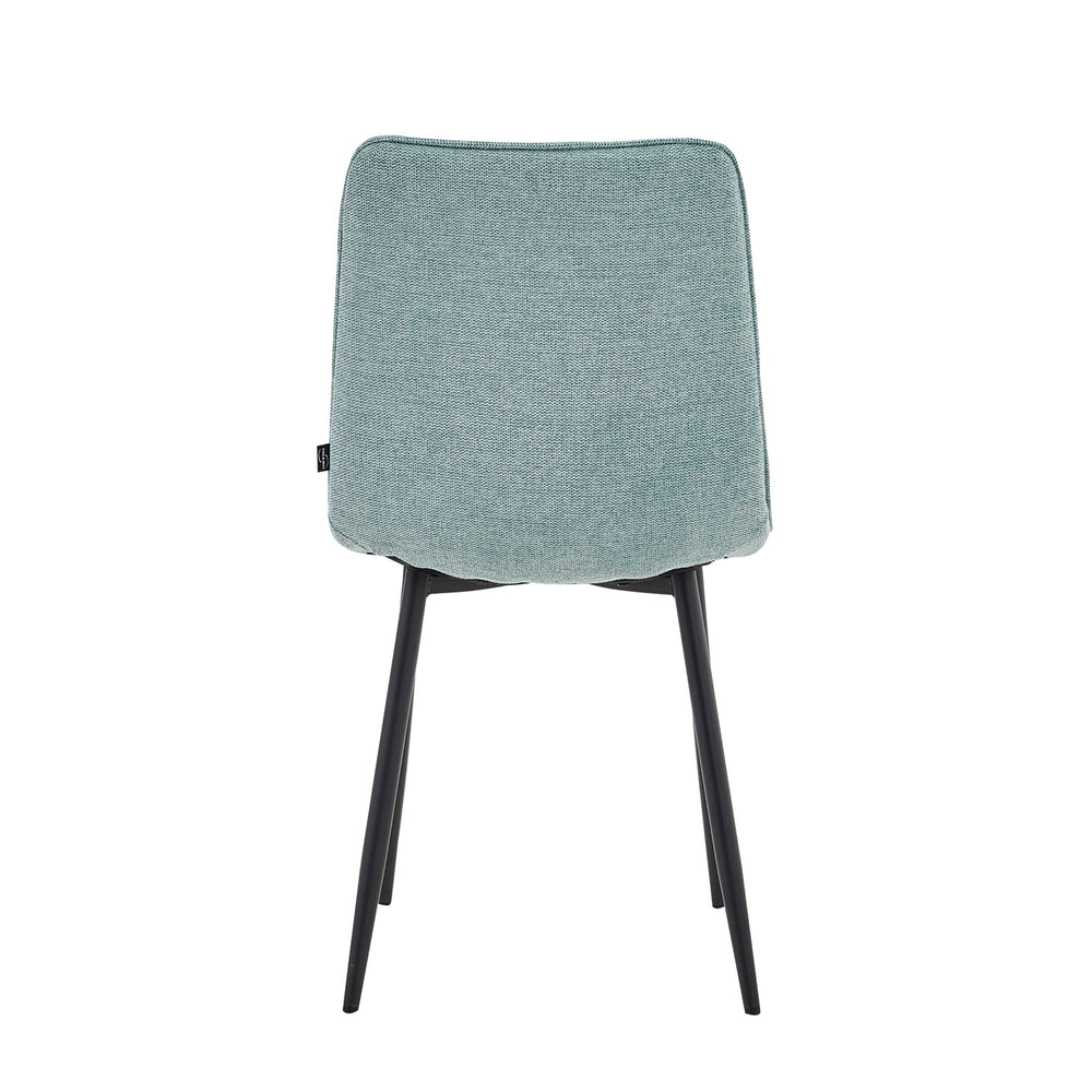 Elise Dining Chair - Turquoise Linen