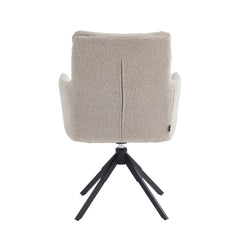 Exquisa Sedia Da Pranzo - Beige Boucle