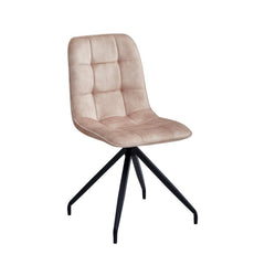 Farucci Sedia Da Pranzo - Beige Adore Velluto