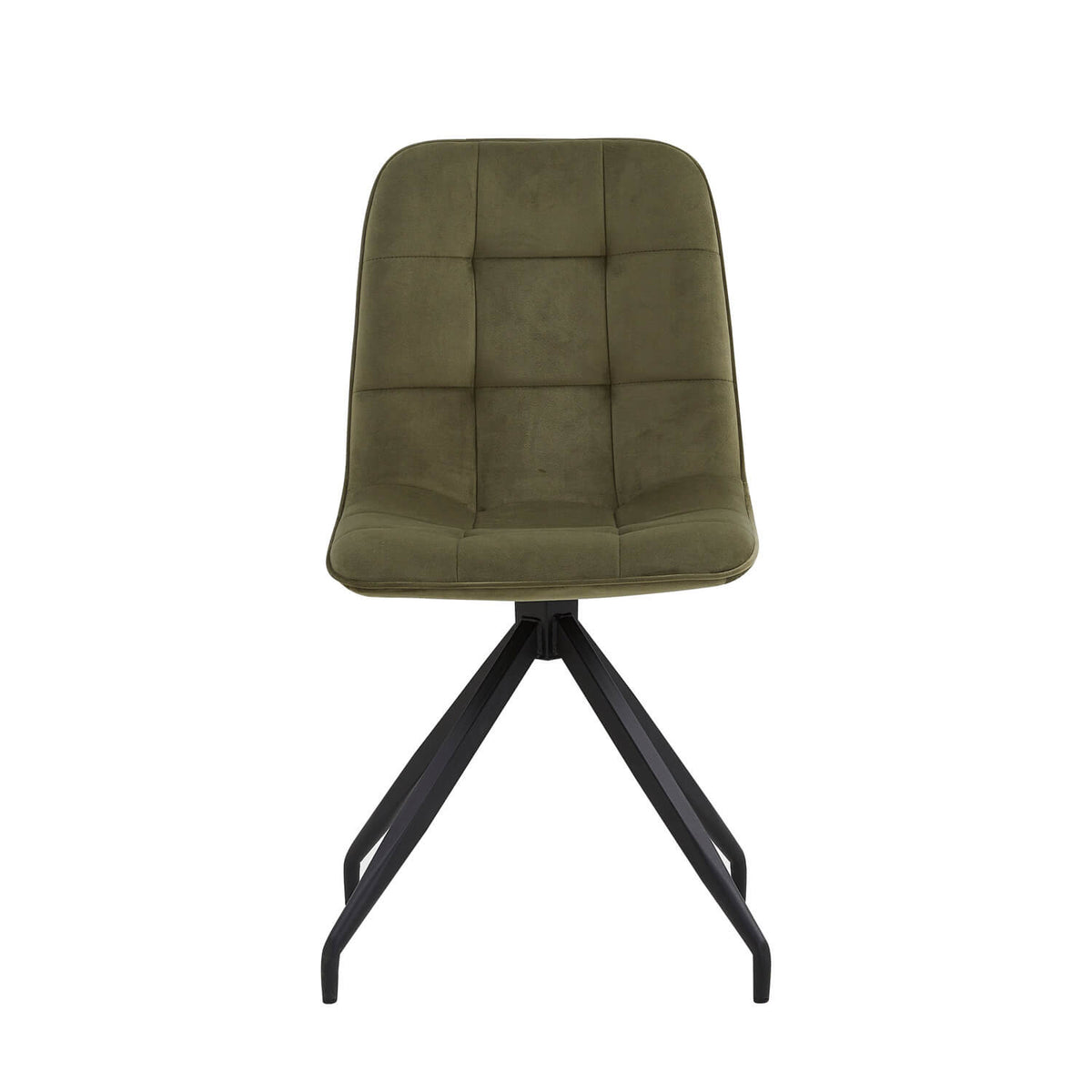 Chaise de salle à manger Farucci - Velours Adore beige