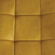 Chaise de salle à manger Farucci - Velours jaune ocre