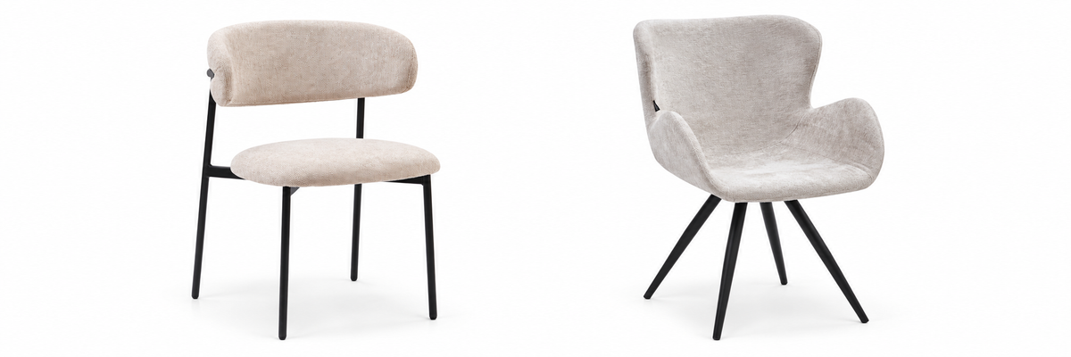 Japandi eetkamerstoelen