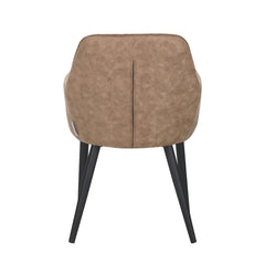 Jay Eetkamerstoel - Beige Microfiber