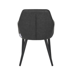 Jay Eetkamerstoel - Antraciet Microfiber