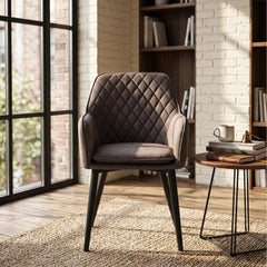 Jay Dining Chair - Brown Velvet