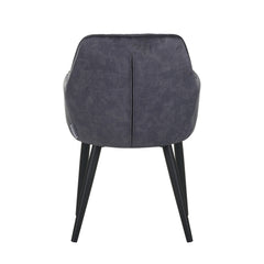 Jay Eetkamerstoel - Grijs Adore Velvet
