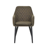 Jay Eetkamerstoel - Groen Microfiber
