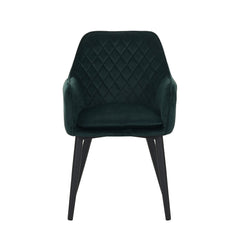 Jay Eetkamerstoel - Groen Velvet