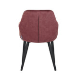 Jay Dining Chair - Pink Adore Velvet