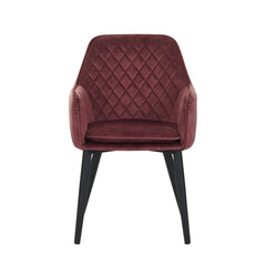 Jay Eetkamerstoel - Roze Adore Velvet