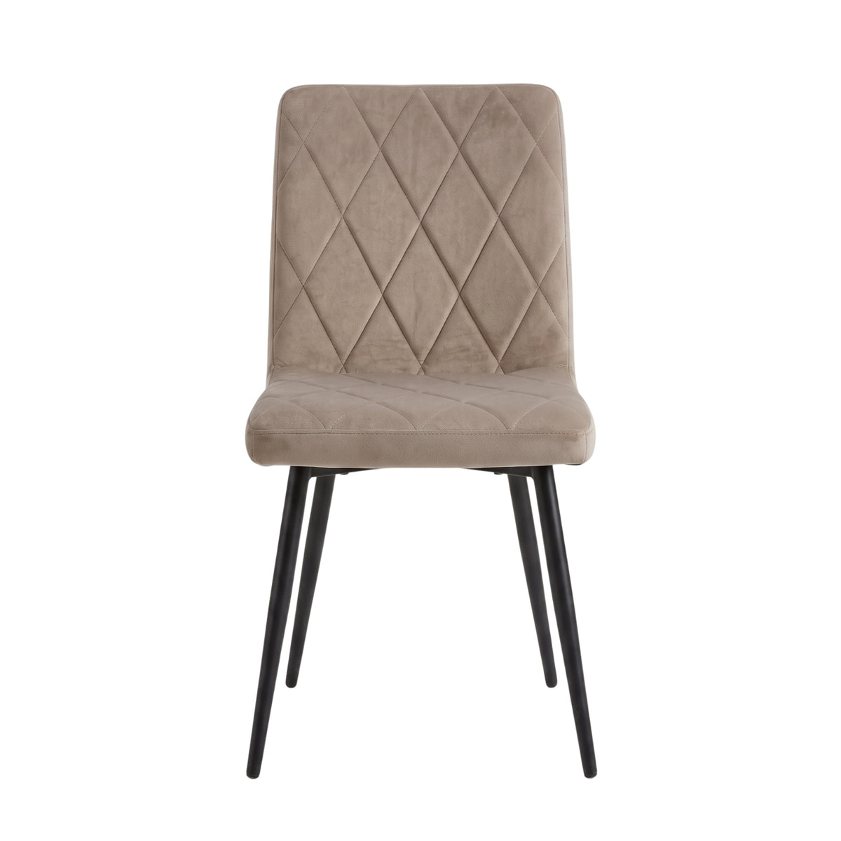 Chaise de salle à manger Joyce - Velours beige